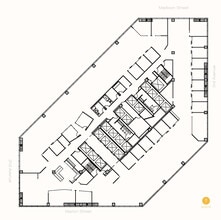 999 3rd Ave, Seattle, WA à louer Plan d’étage– Image 1 sur 8