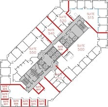 501 W Broadway, San Diego, CA à louer Plan d’étage– Image 1 sur 1