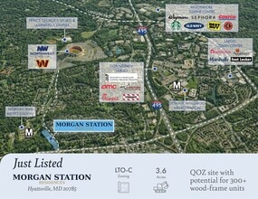 100 Garrett A Morgan Blvd, Hyattsville, MD - Vue aérienne  vue de carte