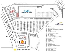 12312-12320 Barker Cypress Rd, Cypress, TX à louer Plan de site– Image 1 sur 2
