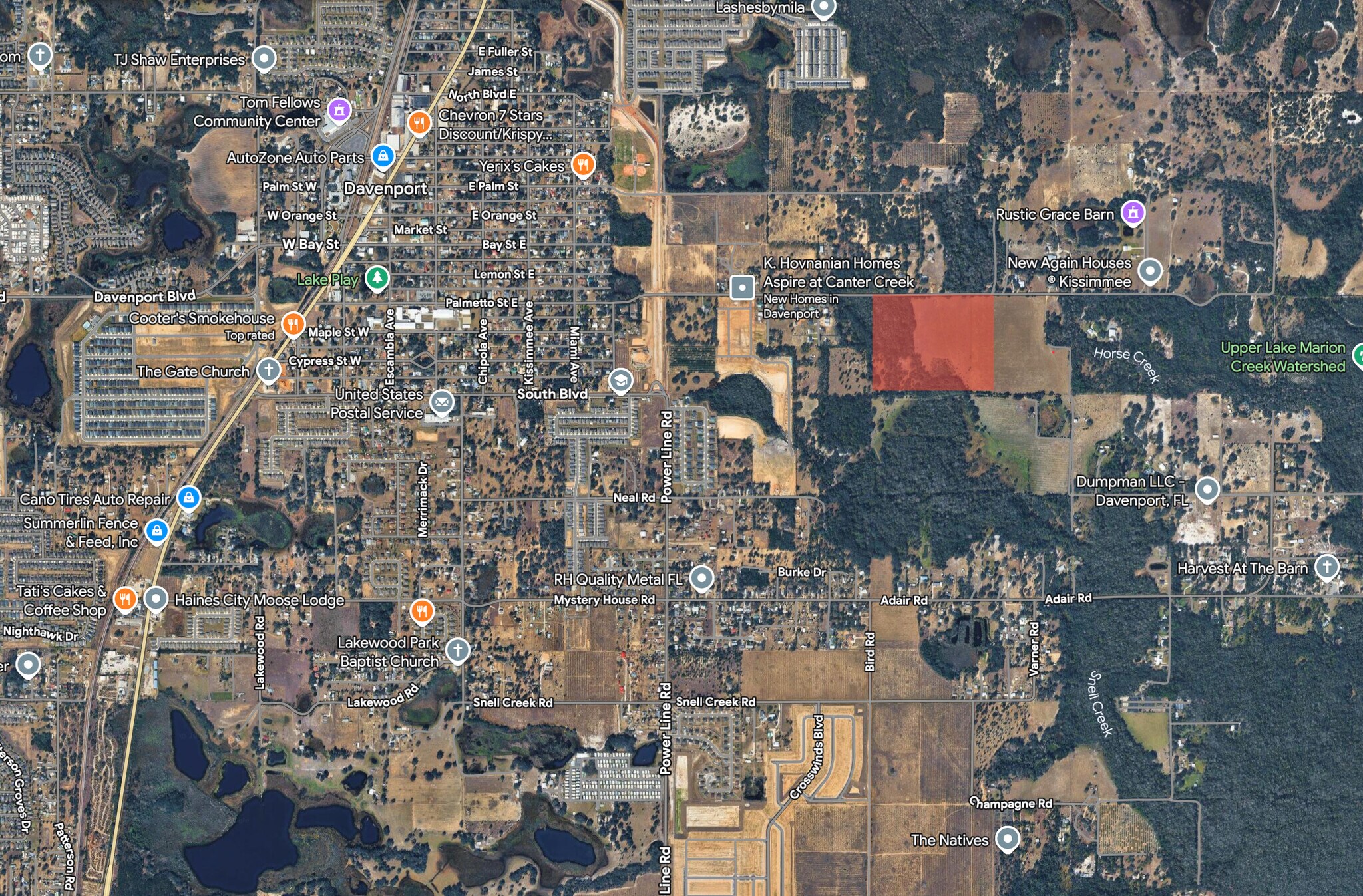 0 Horseshoe Creek Rd., Davenport, FL à vendre Photo principale– Image 1 sur 4