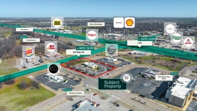 306 Bancario Rd, Marion, AR - Vue aérienne  vue de carte - Image1