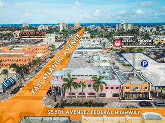 Plus de détails pour 504 E Atlantic Ave, Delray Beach, FL - Local commercial à vendre
