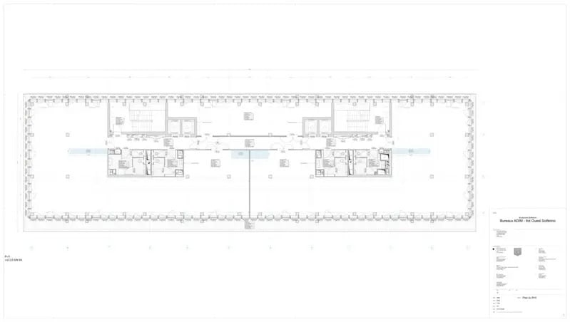 Bureau dans Rennes à louer - Plan d’étage – Image 2 sur 2
