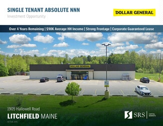 Plus de détails pour 1905 Hallowell Rd, Litchfield, ME - Local commercial à vendre