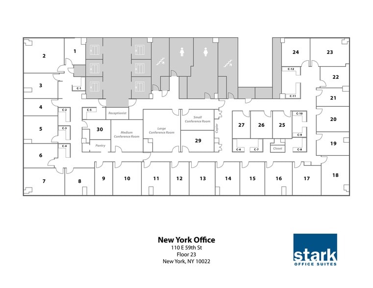 110 E 59th St, New York, NY à louer - Plan de site – Image 2 sur 14