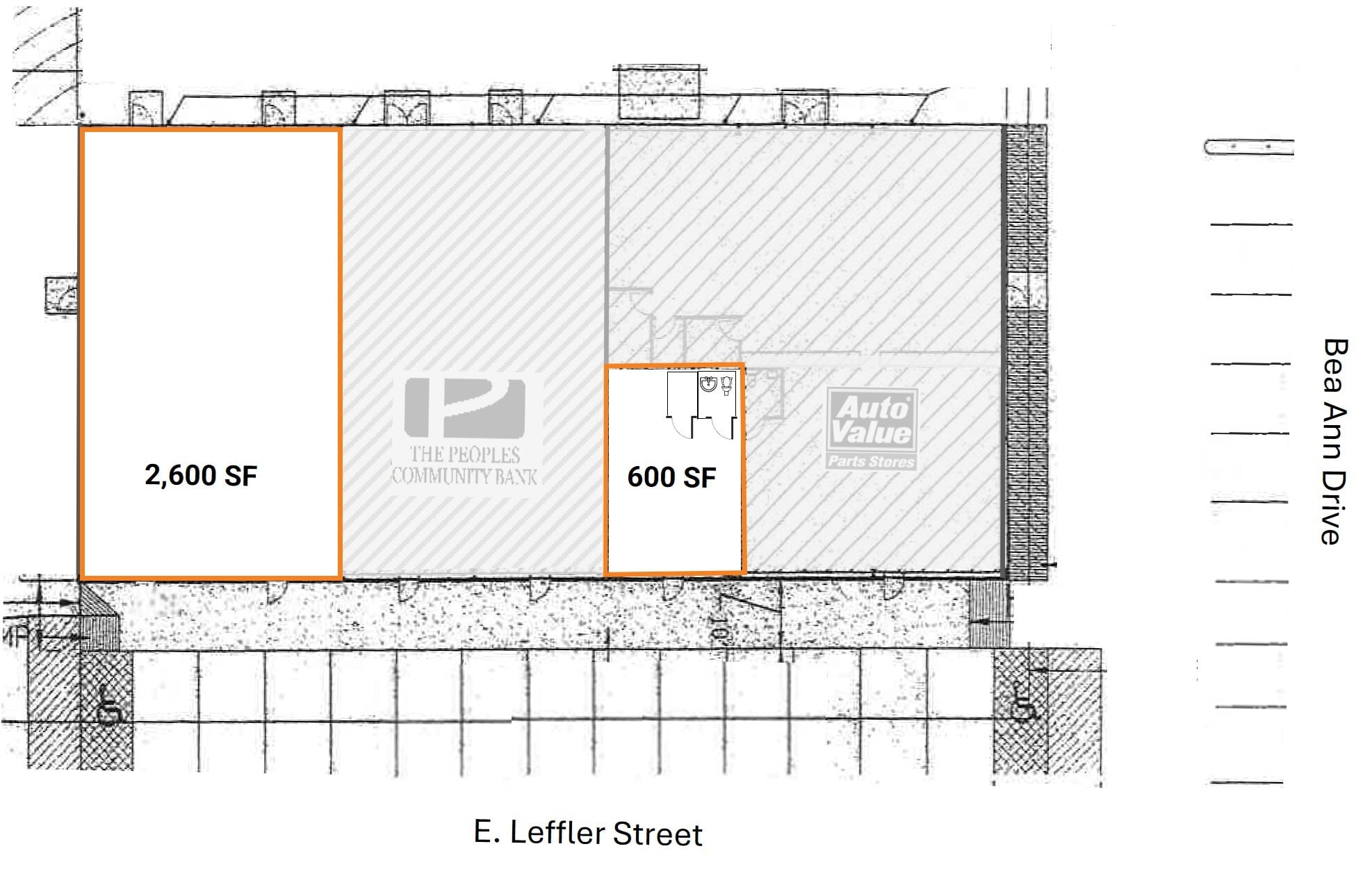 500 E Leffler St, Dodgeville, WI à louer Plan d’étage– Image 1 sur 1