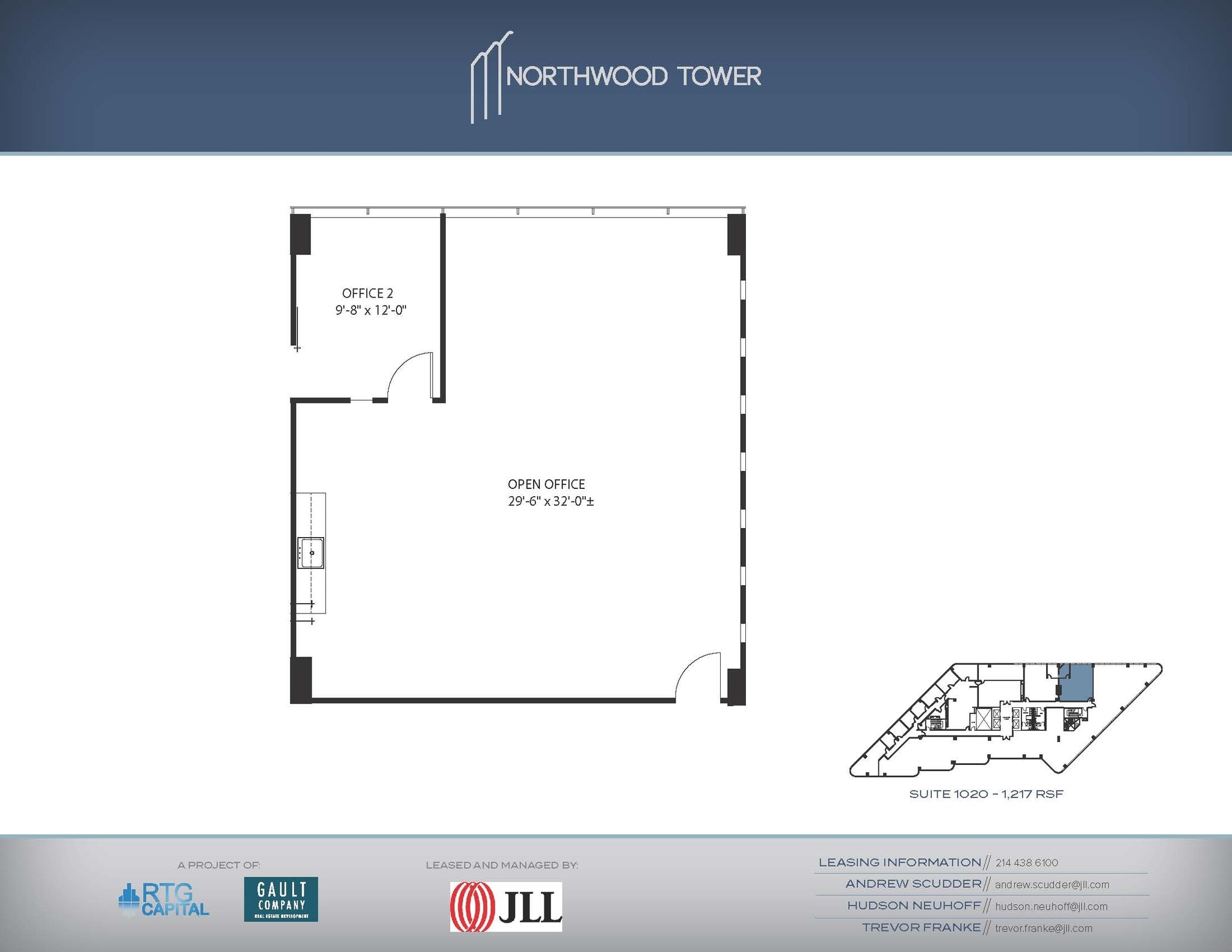 5757 Alpha Rd, Dallas, TX à louer Plan d’étage– Image 1 sur 1