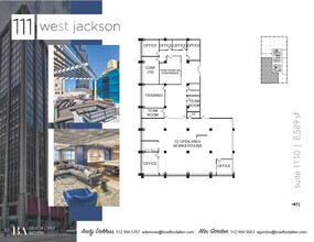 111 W Jackson Blvd, Chicago, IL à louer Plan d’étage– Image 1 sur 3