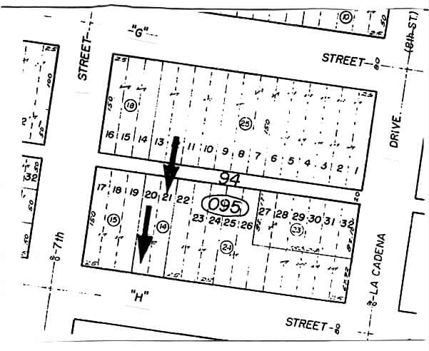 171 W H St, Colton, CA à louer - Plan cadastral – Image 2 sur 2