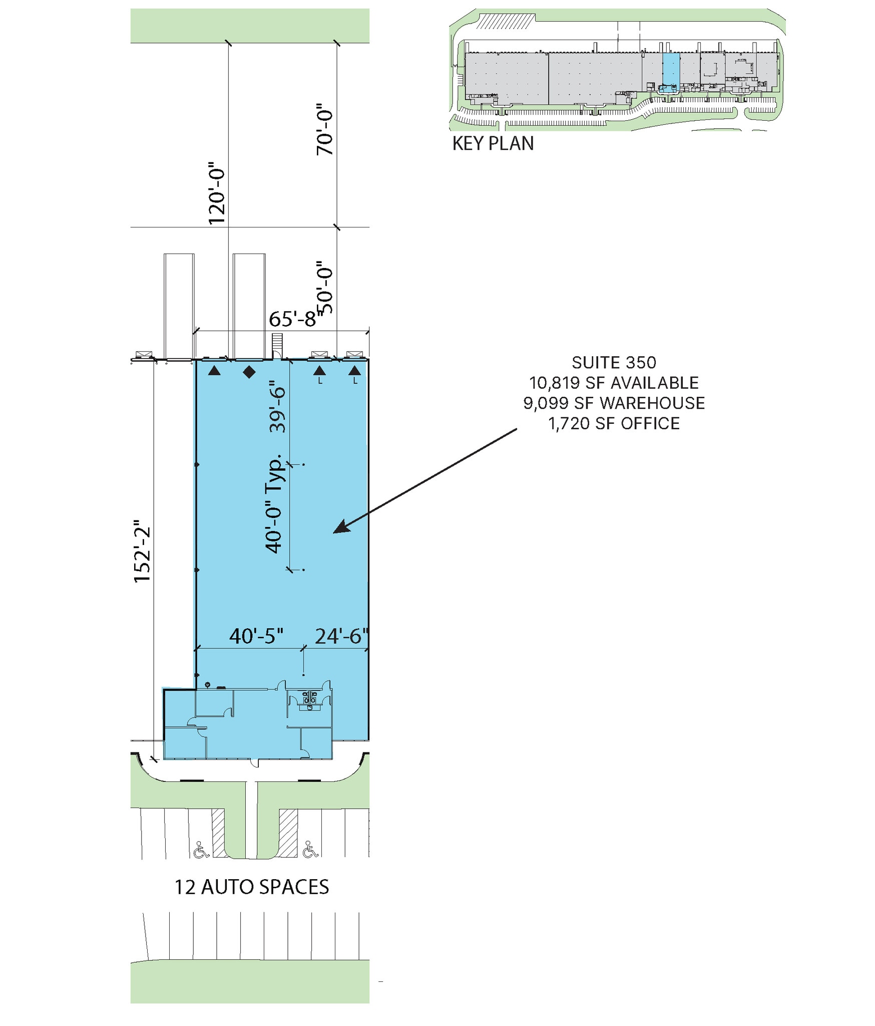 560 Atlanta S Pky, College Park, GA à louer Plan d’étage– Image 1 sur 1