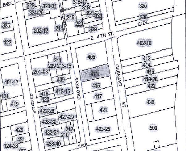 411 Garrard St, Covington, KY à vendre - Plan cadastral – Image 3 sur 3