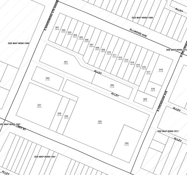 25 Nansemond St, Richmond, VA à vendre - Plan cadastral – Image 2 sur 2