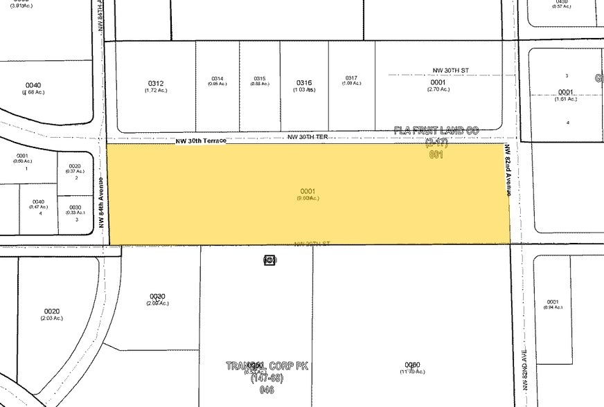8200-8358 NW 30th Ter, Doral, FL à louer - Plan cadastral – Image 2 sur 63