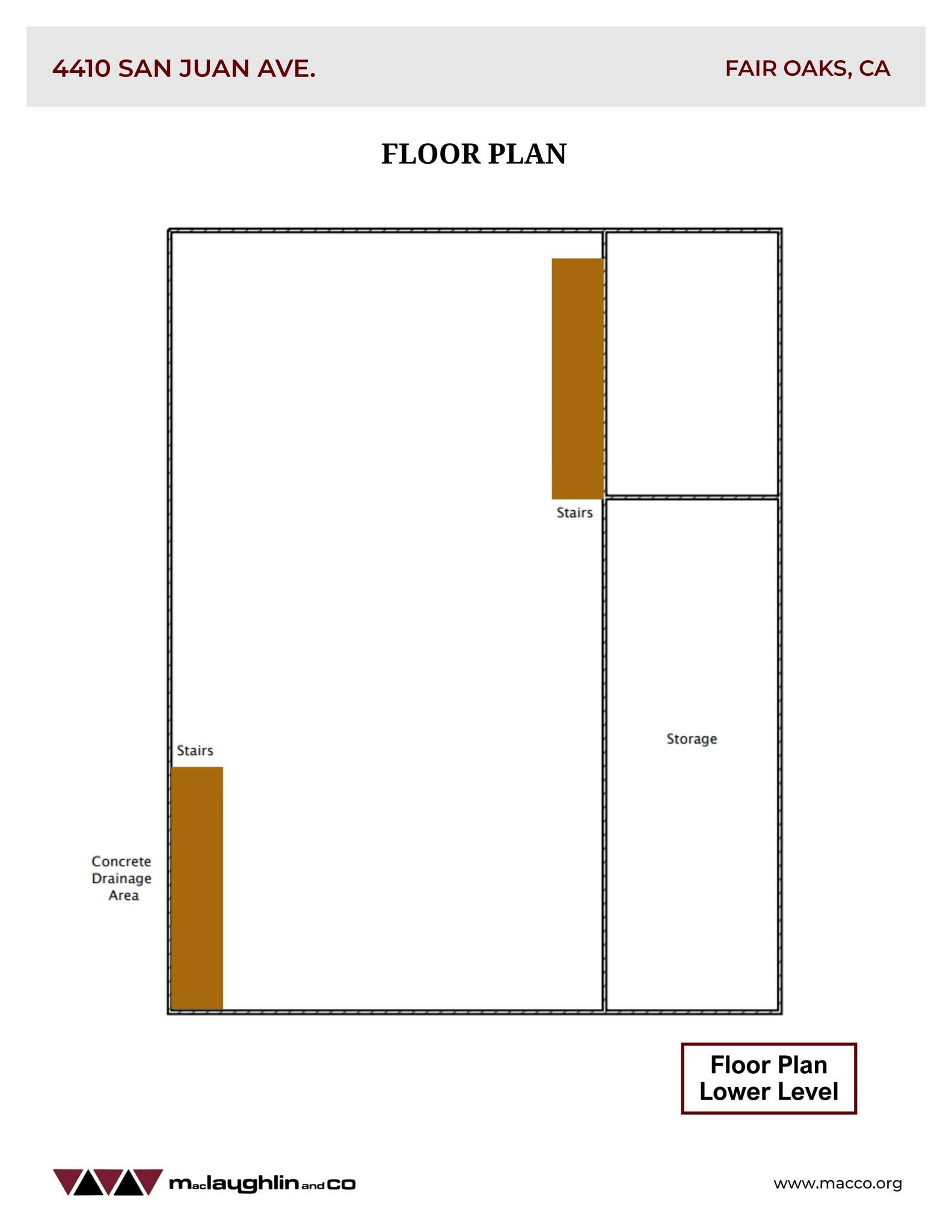 4400-4410 San Juan Ave, Fair Oaks, CA à louer Plan de site– Image 1 sur 3