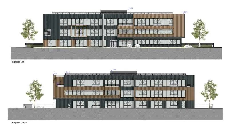 Bureau dans Saint-Martin-du-Vivier à vendre - Photo de l’immeuble – Image 2 sur 6