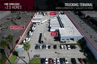 20935 Currier Rd, Walnut, CA à louer Plan de site– Image 1 sur 1