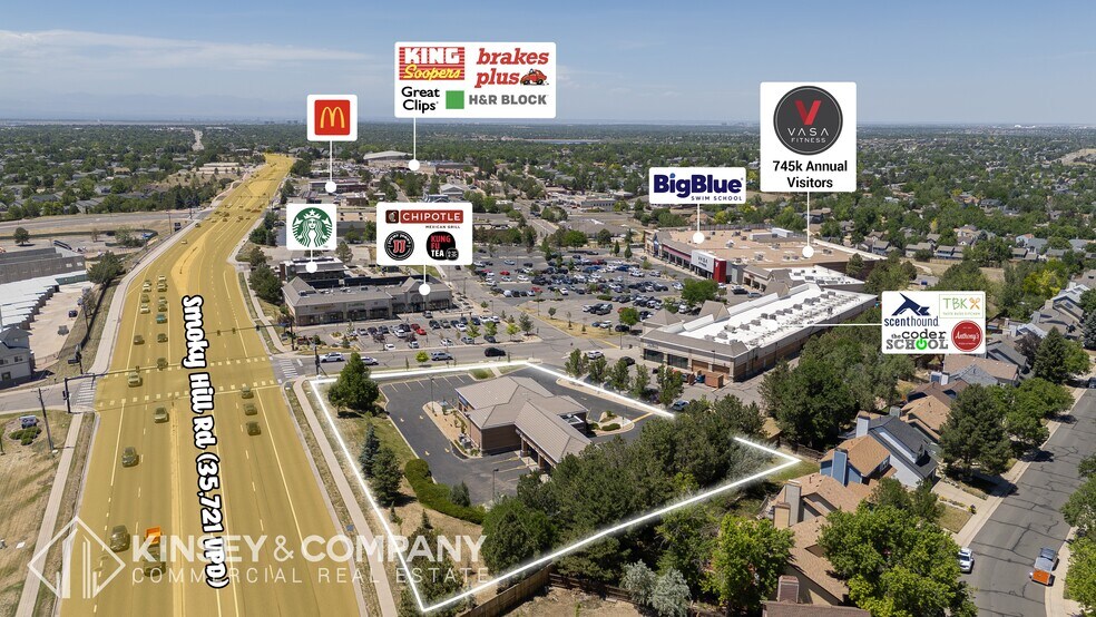 20299 E Smoky Hill Rd, Centennial, CO à louer - Photo de l’immeuble – Image 3 sur 7