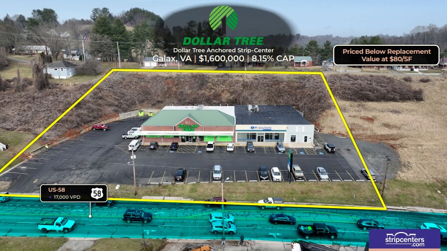 104 W Stuart Dr, Galax, VA à vendre Photo de l’immeuble– Image 1 sur 4