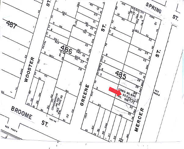 77 Mercer St, New York, NY à vendre - Plan cadastral – Image 2 sur 11