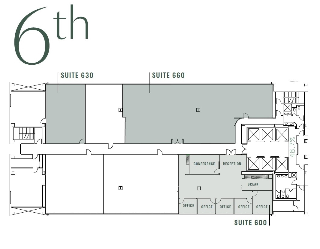 451 A St, San Diego, CA à louer Plan d’étage– Image 1 sur 1