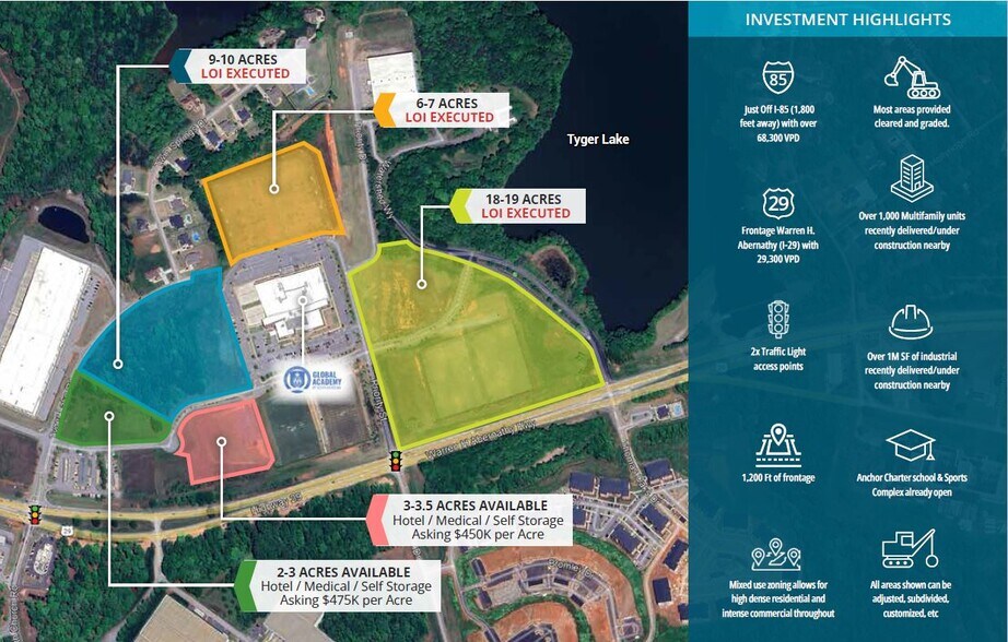 9768 Warren H Abernathy Hwy, Spartanburg, SC à vendre - Photo de l’immeuble – Image 2 sur 14