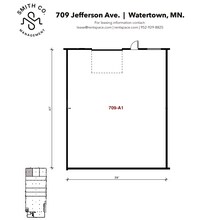 701-709 Jefferson Ave SW, Watertown, MN à louer Plan d’étage– Image 1 sur 1