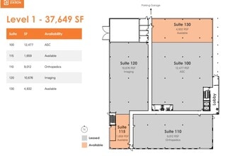 5700 Warren Pky, Frisco, TX à louer Plan d’étage– Image 1 sur 1