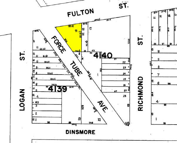 3180-3188 Fulton St, Brooklyn, NY à vendre - Plan cadastral – Image 2 sur 4