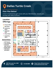 3500 Oak Lawn Ave, Dallas, TX à louer Plan de site– Image 1 sur 2