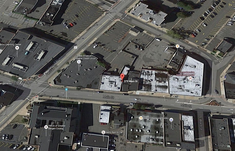 379-381 Main St, Hackensack, NJ à louer - Aérien – Image 3 sur 6
