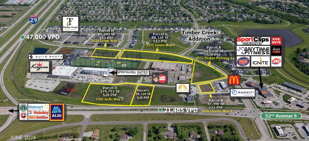 Timber Parkway And 52nd Avenue South, Fargo, ND à vendre - Photo de l’immeuble – Image 1 sur 2