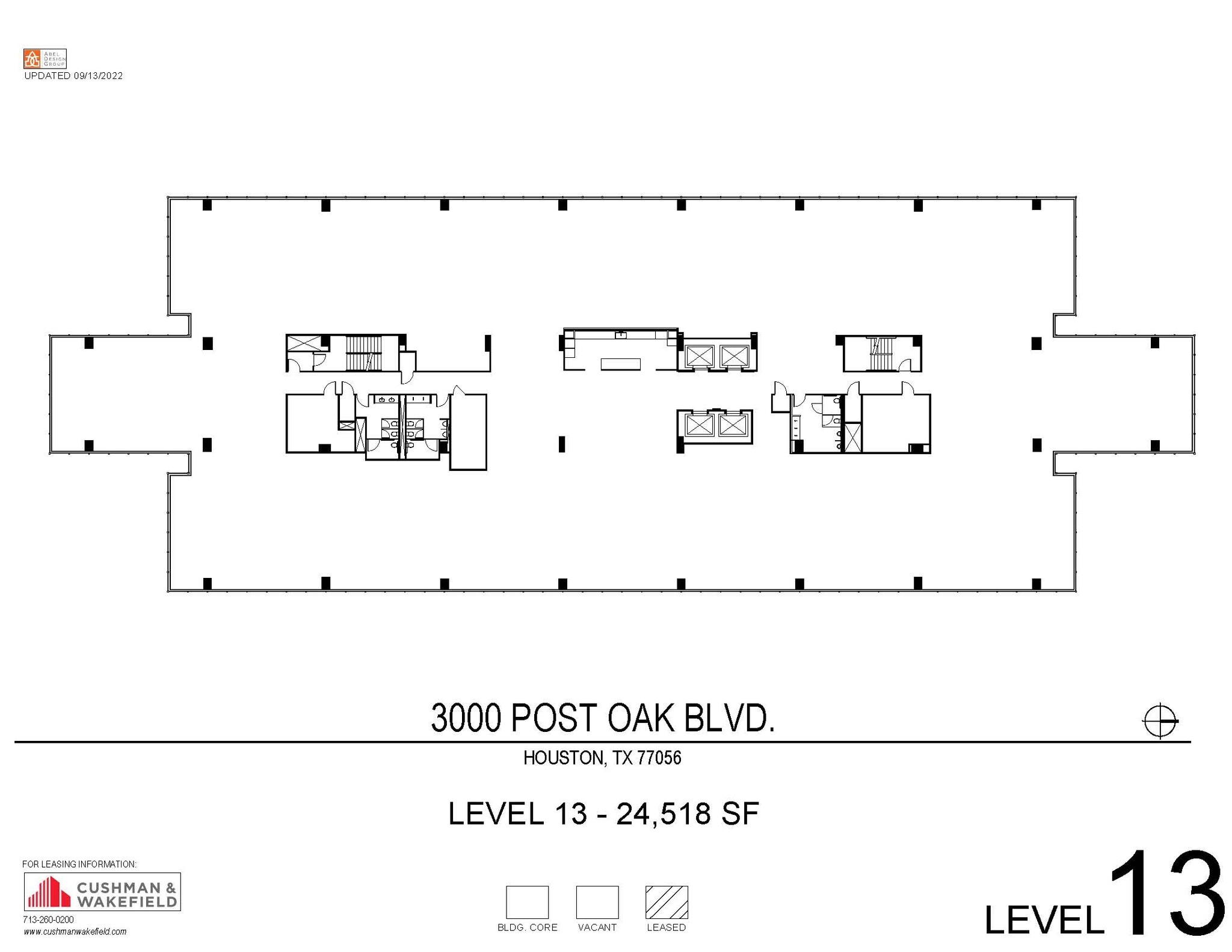 3000 Post Oak Blvd, Houston, TX à louer Plan d’étage– Image 1 sur 1