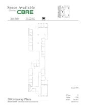 20 Greenway Plz, Houston, TX à louer Plan de site– Image 1 sur 1