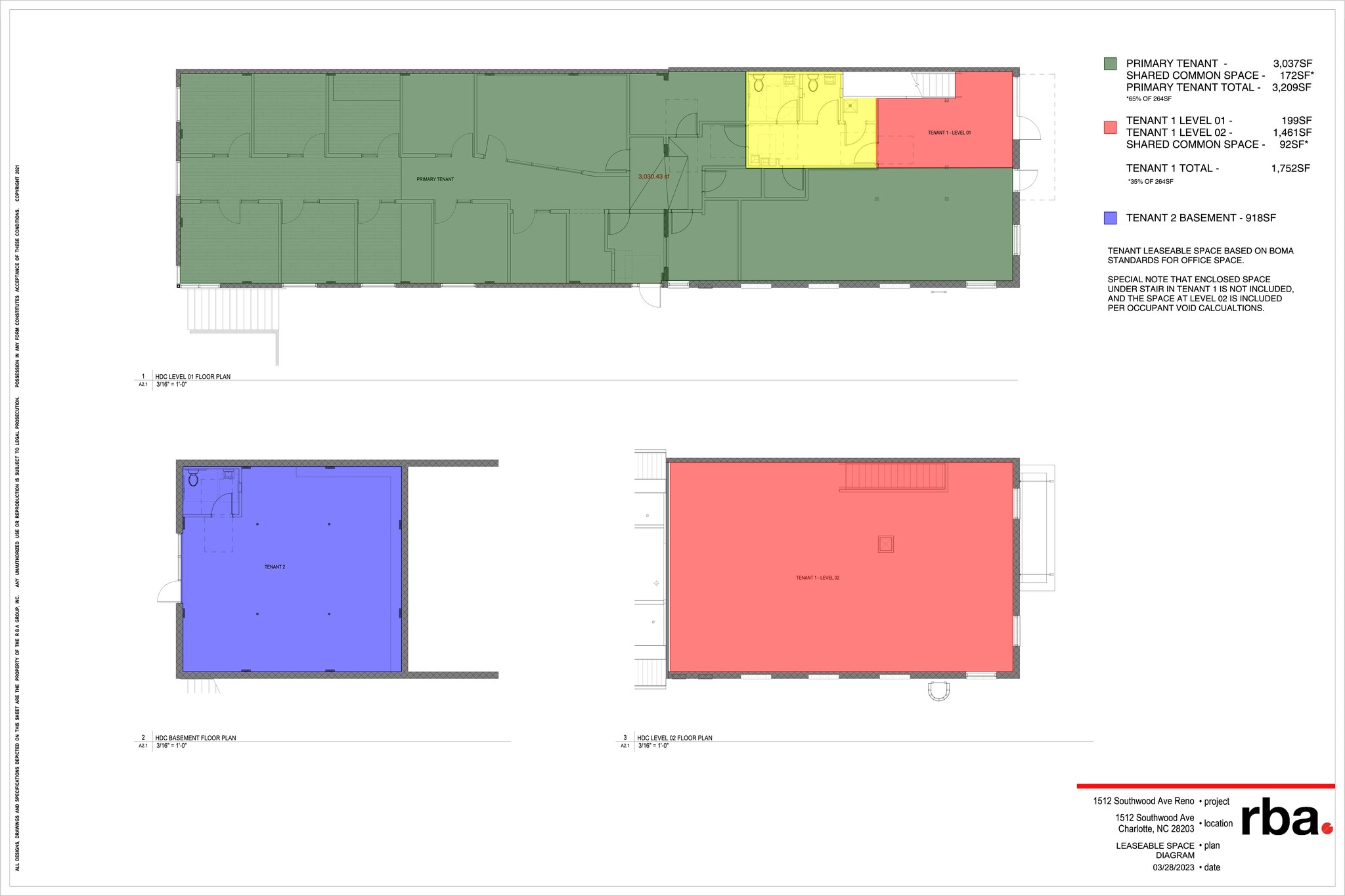 1512 Southwood Ave, Charlotte, NC à louer Plan de site– Image 1 sur 1