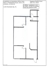 5901-5961 S Middlefield Rd, Littleton, CO à louer Plan d’étage– Image 1 sur 1