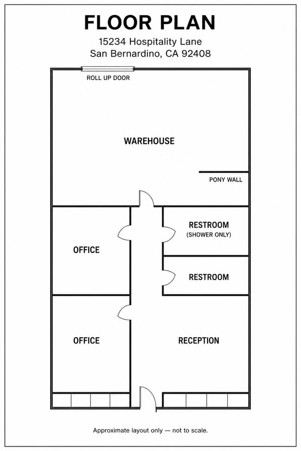 24630-24688 Redlands Blvd, Loma Linda, CA 92354 - Lot 24646 - - Plan d’étage - Image 1 of 1