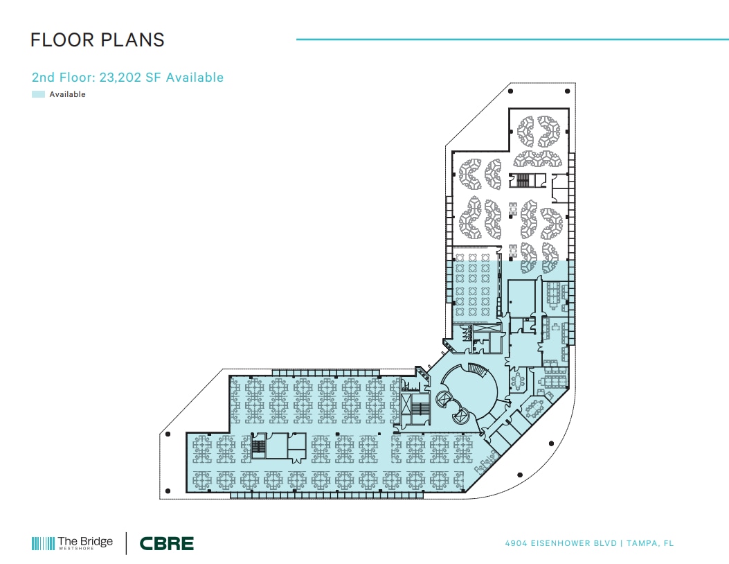 4904 Eisenhower Blvd, Tampa, FL à louer Plan d’étage– Image 1 sur 1