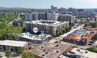 504 Rhett St, Greenville, SC - Vue aérienne  vue de carte - Image1