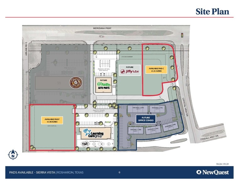 2303 1/2 Meridiana Parkway, Rosharon, TX à louer - Plan de site – Image 3 sur 5