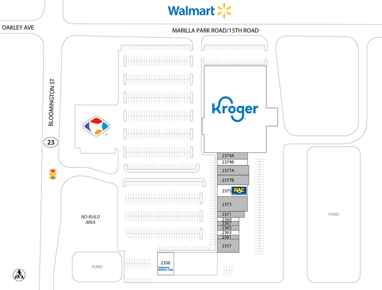 2356-2379 N Bloomington St, Streator, IL à louer - Plan de site – Image 3 sur 5