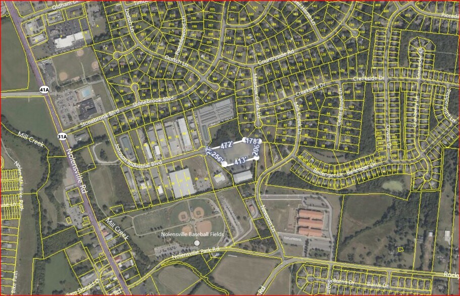 2030 Johnson Ind Blvd, Nolensville, TN à vendre - Aérien – Image 3 sur 3