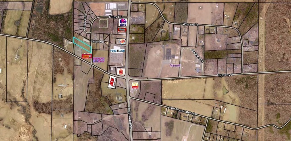 0 Ruby Dr, Varnell, GA à vendre Plan de site– Image 1 sur 2