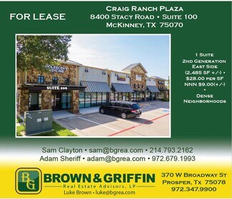 Plus de détails pour Stacy Rd, McKinney, TX - Bureau/Local commercial à louer
