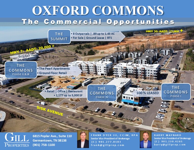 0 Commonwealth Ave, Oxford, MS à louer - Photo de l’immeuble – Image 1 sur 10