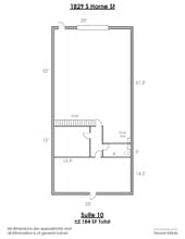 1817 S Horne St, Mesa, AZ à louer Plan d’étage– Image 1 sur 1