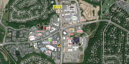 12102 Bradford Green Sq, Cary, NC - VUE AÉRIENNE  vue de carte - Image1