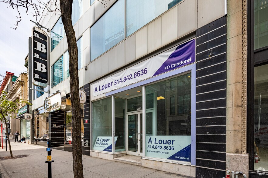 1187-1195 Rue Sainte-Catherine O, Montréal, QC à louer - Photo de l’immeuble – Image 3 sur 3