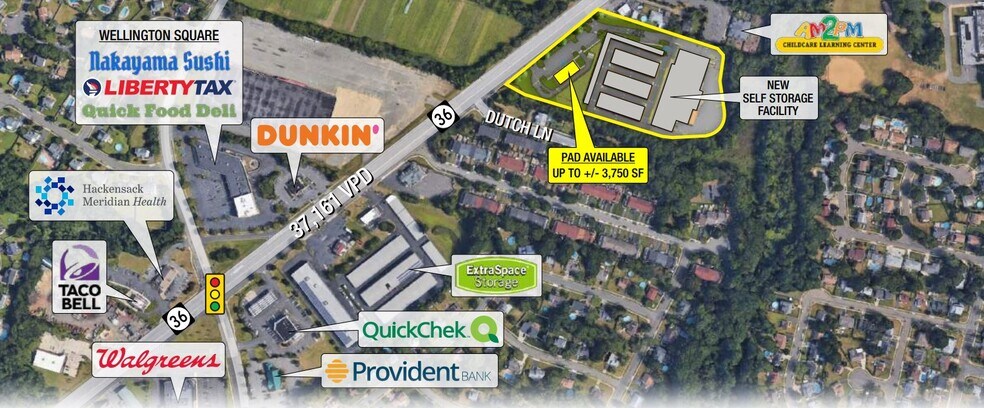 1030 Route 36, Hazlet, NJ à louer - Photo de l’immeuble – Image 1 sur 2