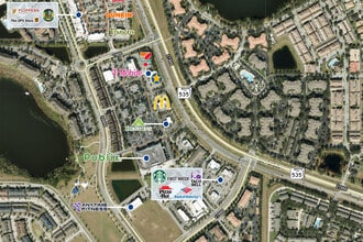 7790 Winter Garden Vineland Rd, Windermere, FL - VUE AÉRIENNE  vue de carte - Image1